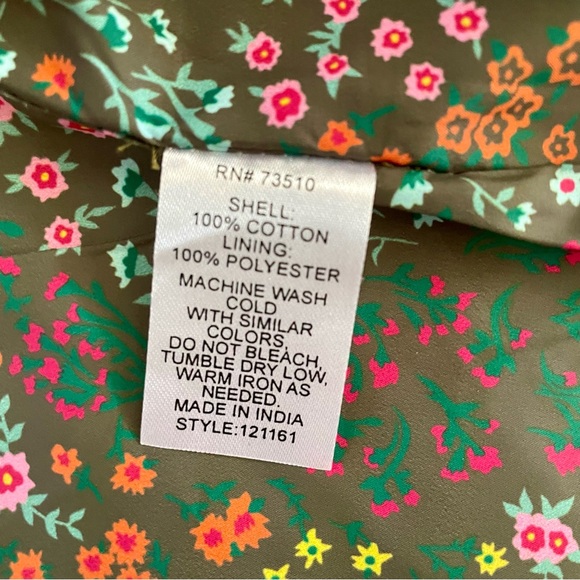 Ivy Jane Colorful Floral Corduroy Blazer Jacket Women’s XS NWOT - Picture 5 of 7